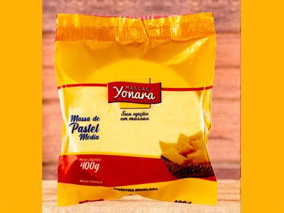 Massa de pastel média 400g