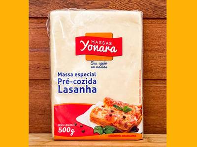 Massa especial pré cozida Lasanha 500g